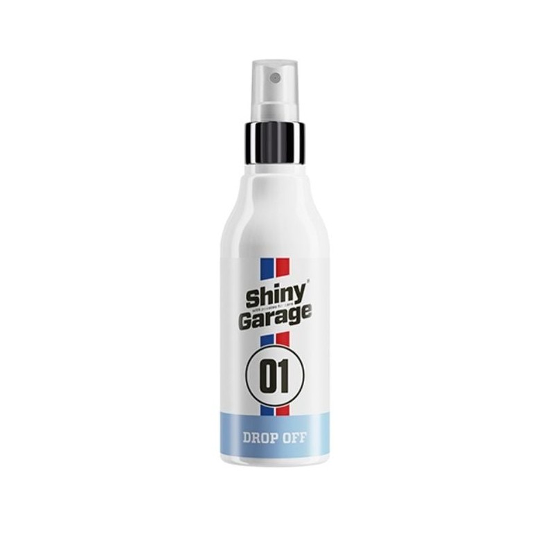 Shiny Garage Drop Off 150ml – niewidzialna wycieraczka, trwałość do 6 miesięcy