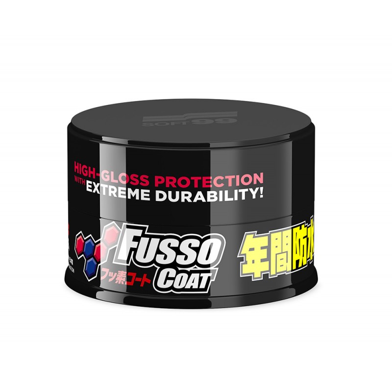 SOFT99 New FUSSO COAT 12 month DARK wax 200g