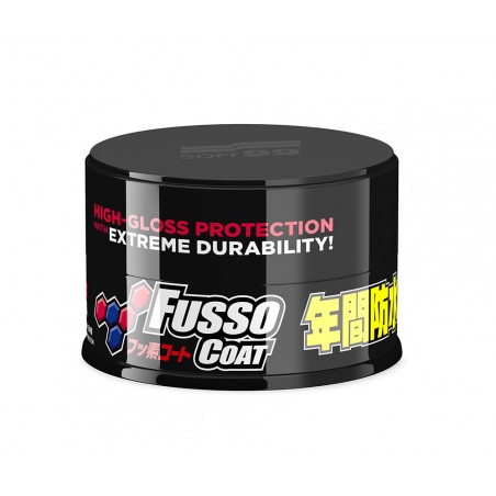 SOFT99 New FUSSO COAT 12 month DARK wax 200g