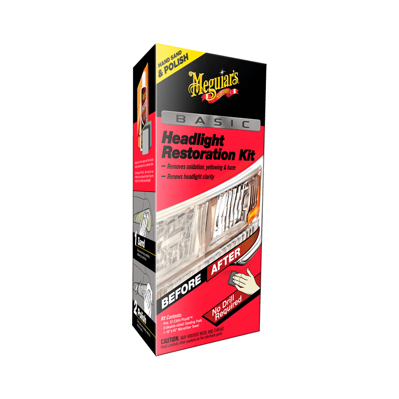 Meguiar's Basic Headlight Restoration Kit - zestaw do renowacji reflektorów