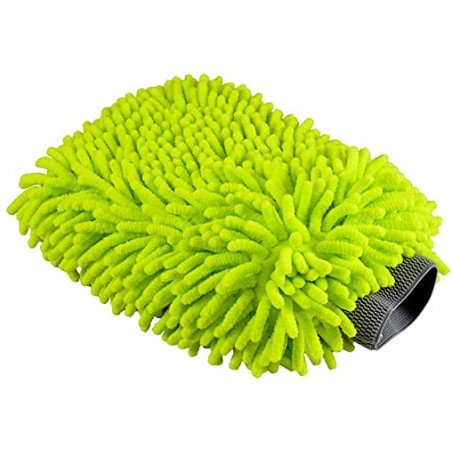 Cosmetic4car Car Wash Mitt LIME - rękawica mikrofibrowa do mycia