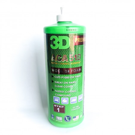 3D CAR CARE ACA 510 RUBBING COMPOUND 946ML