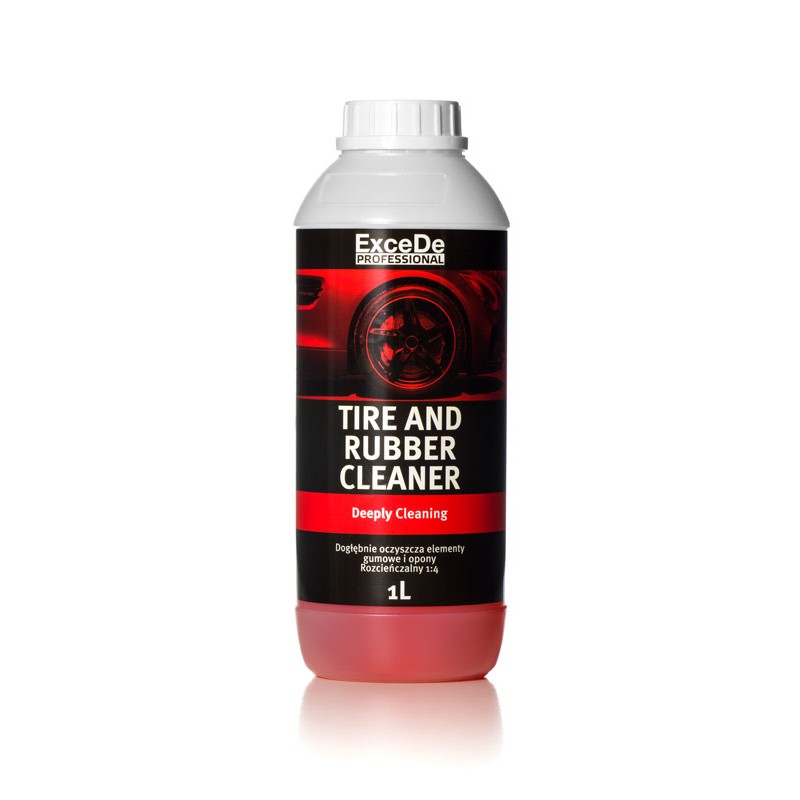 ExceDe Tire and Rubber Cleaner 1L - koncentrat, do mycia i elementów gumowych