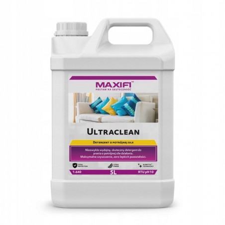 Maxifi Ultraclean 5L - niezwykle skuteczny detergent do prania o potrójnej sile działania